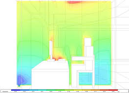 تحلیل CFD داخلی در محیط نرم افزار دیزاین بیلدر - designbuilder